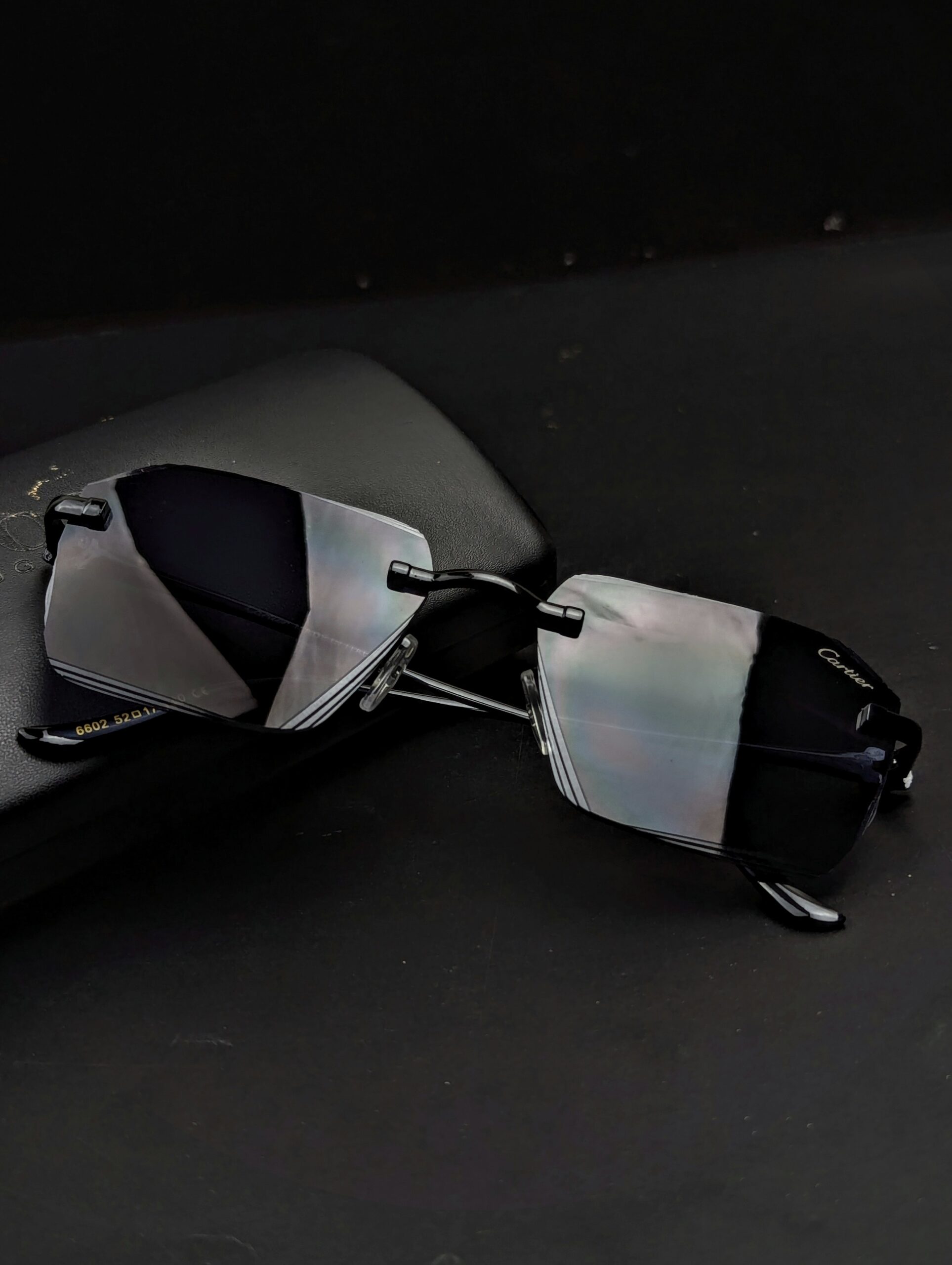 C a r t i e r Premium quality Luxury Rimless Sunglass| - Image 3