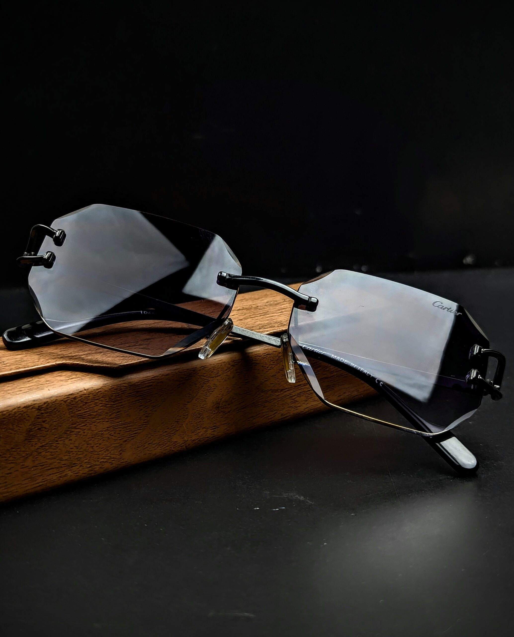 ~C a r t i e r Luxury Rimless sunglasses|😎