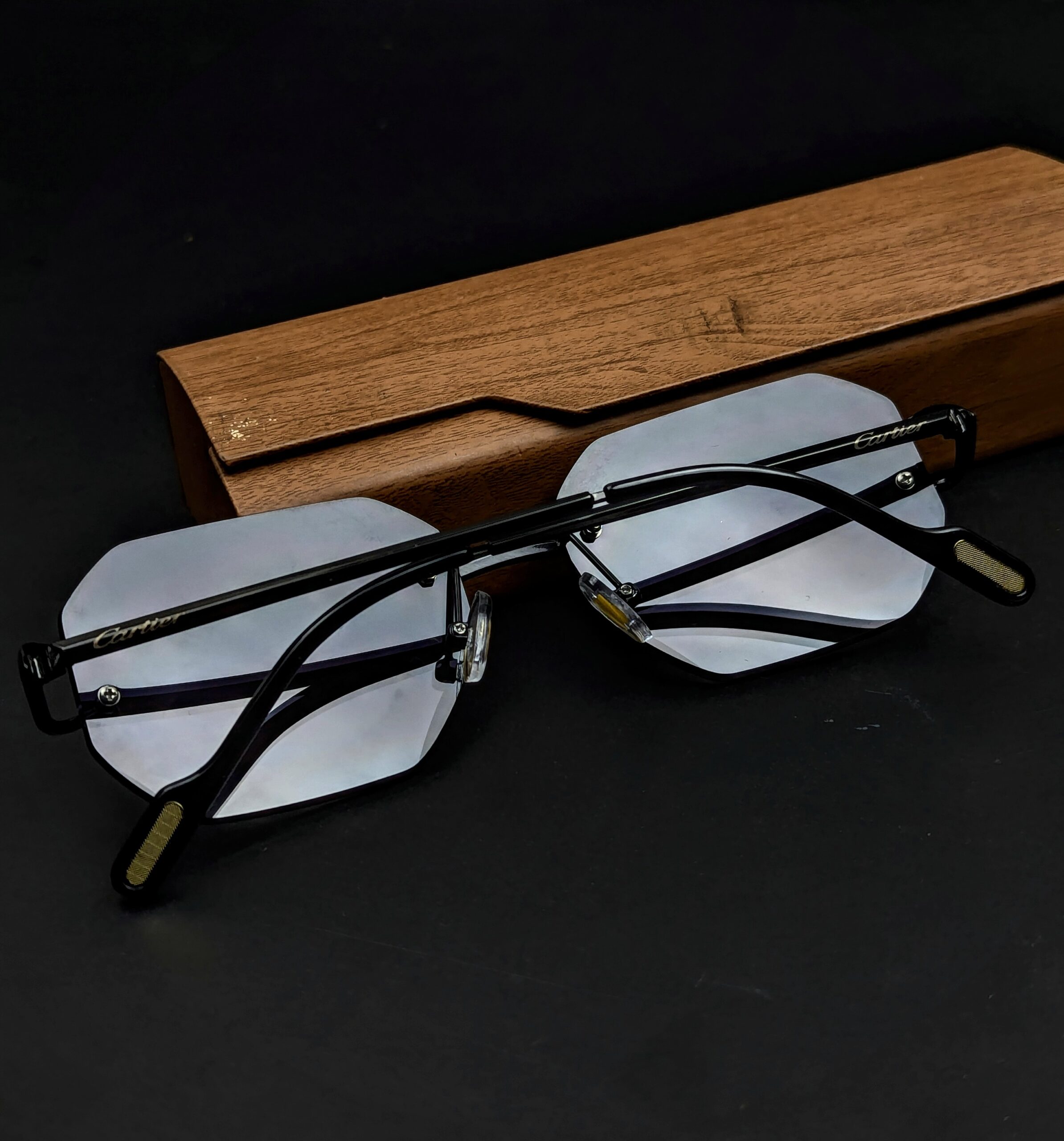 ~C a r t i e r Luxury Rimless sunglasses|😎 - Image 5