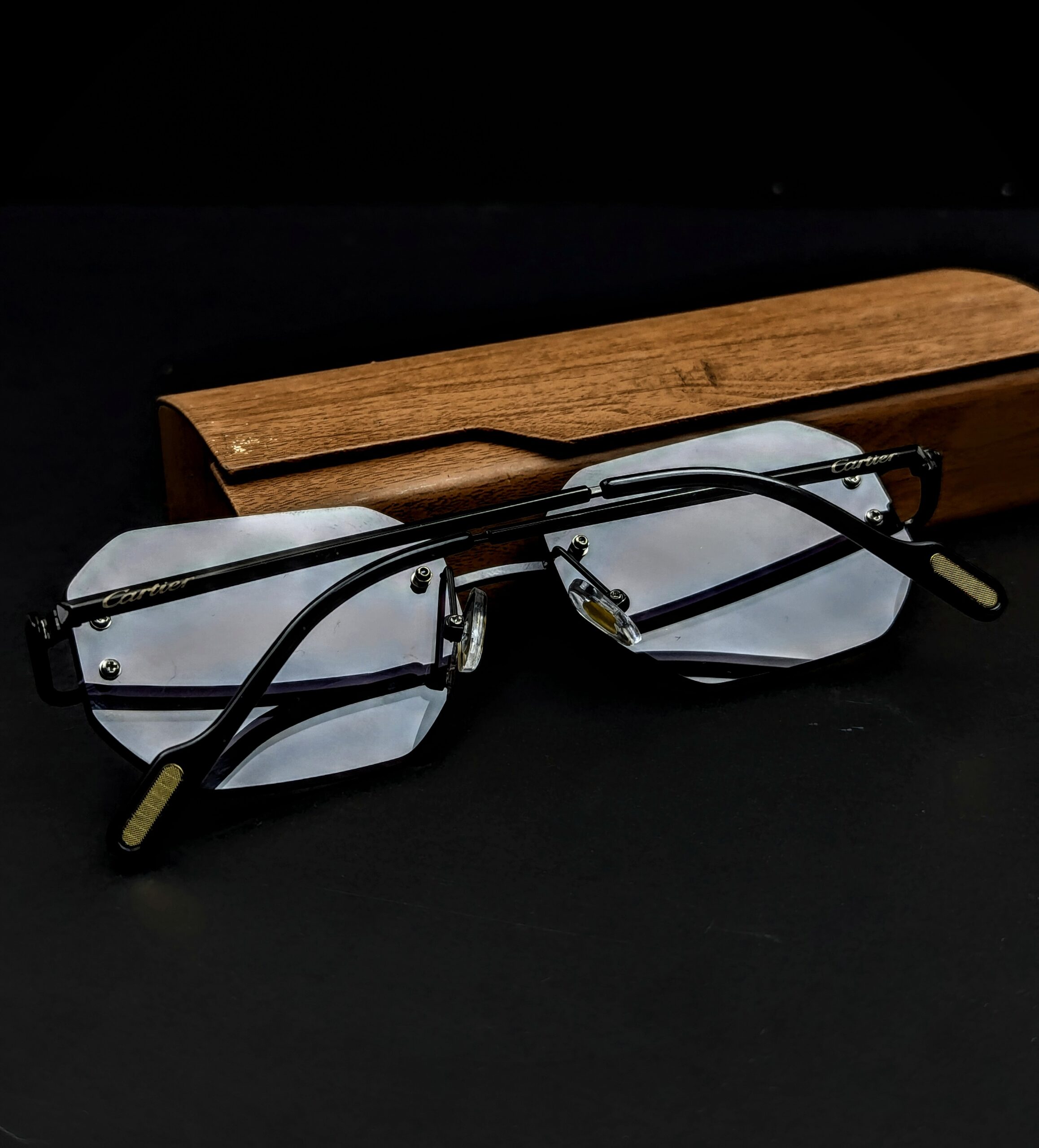 ~C a r t i e r Luxury Rimless sunglasses|😎 - Image 2