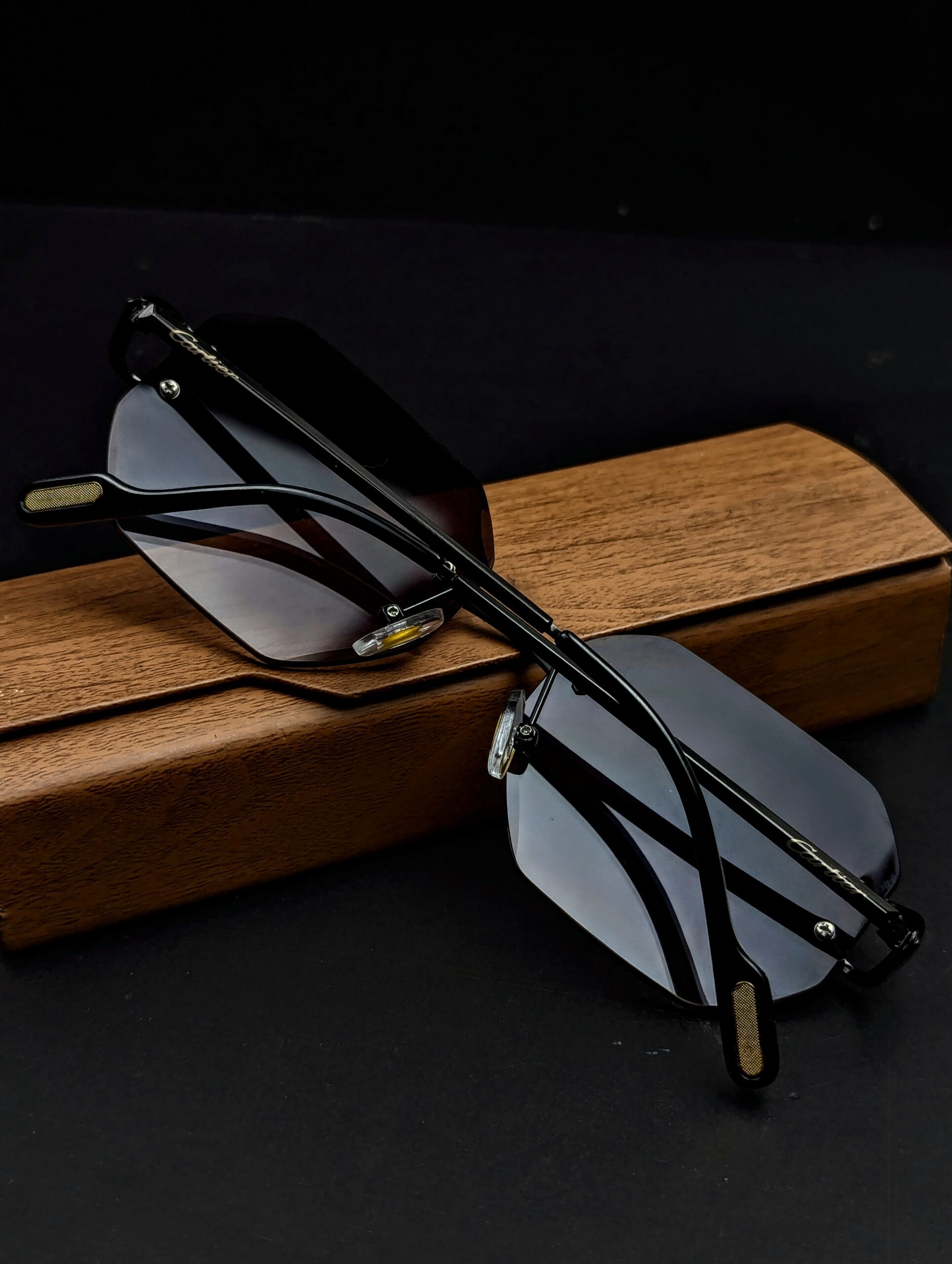 ~C a r t i e r Luxury Rimless sunglasses|😎 - Image 3