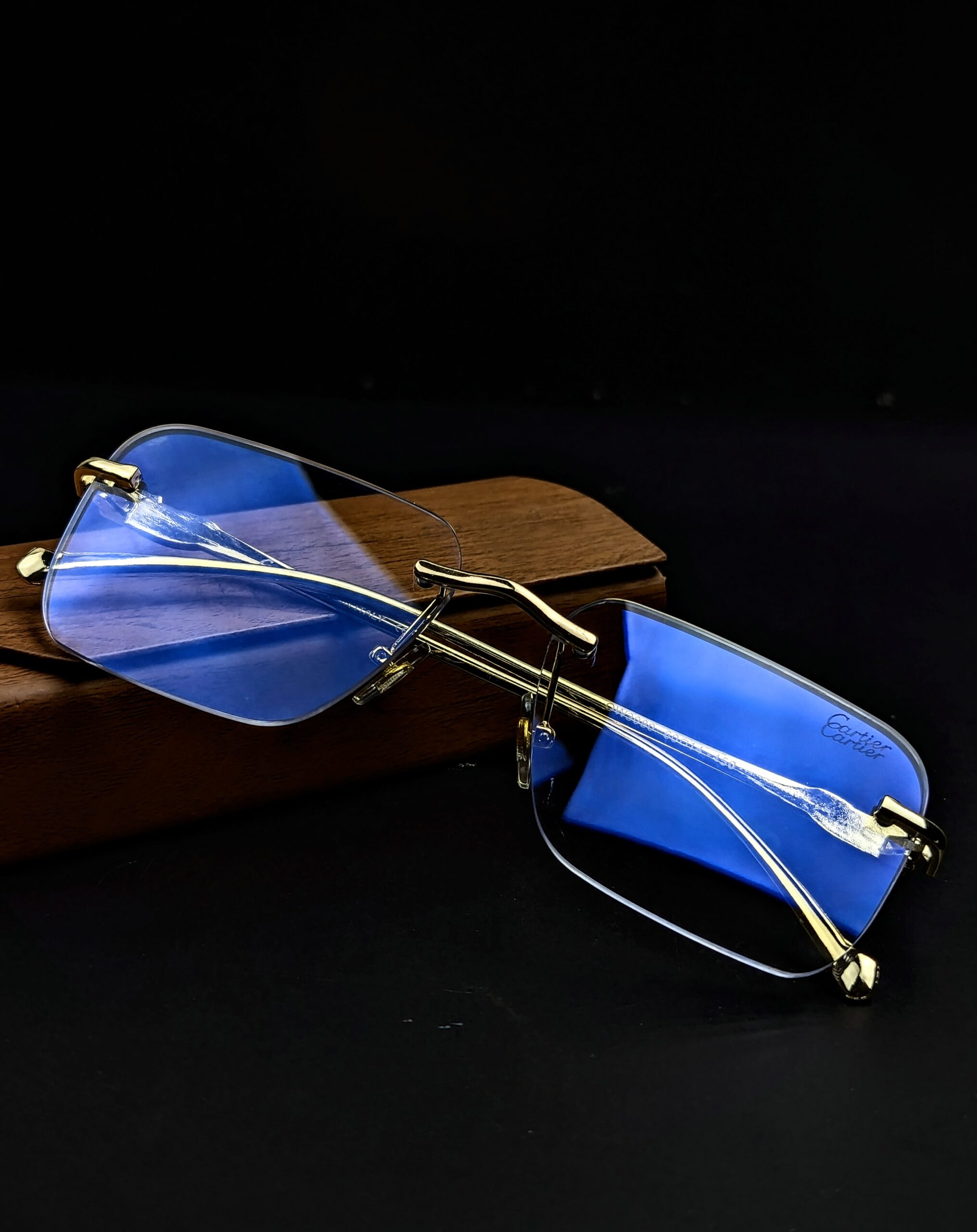 C a r t i e r~ Luxury Rimless Eye glasses|🤓