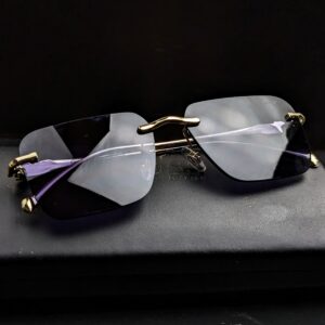C a r t i e r  Luxury Rimless Sunglass|