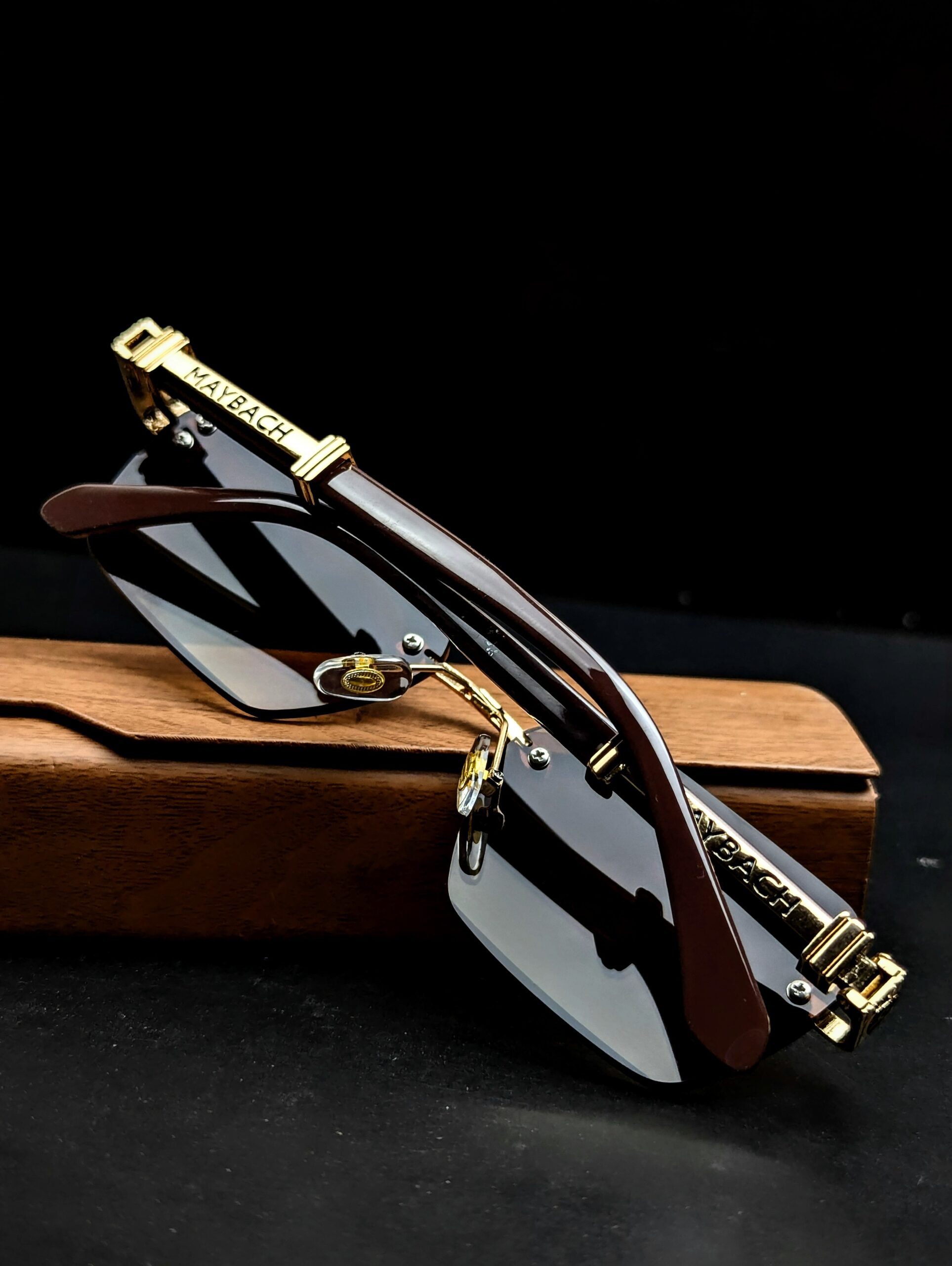 MAYBaCH Fashions classic Hot premium quality Rimless sunglassesą„¤ - Image 2