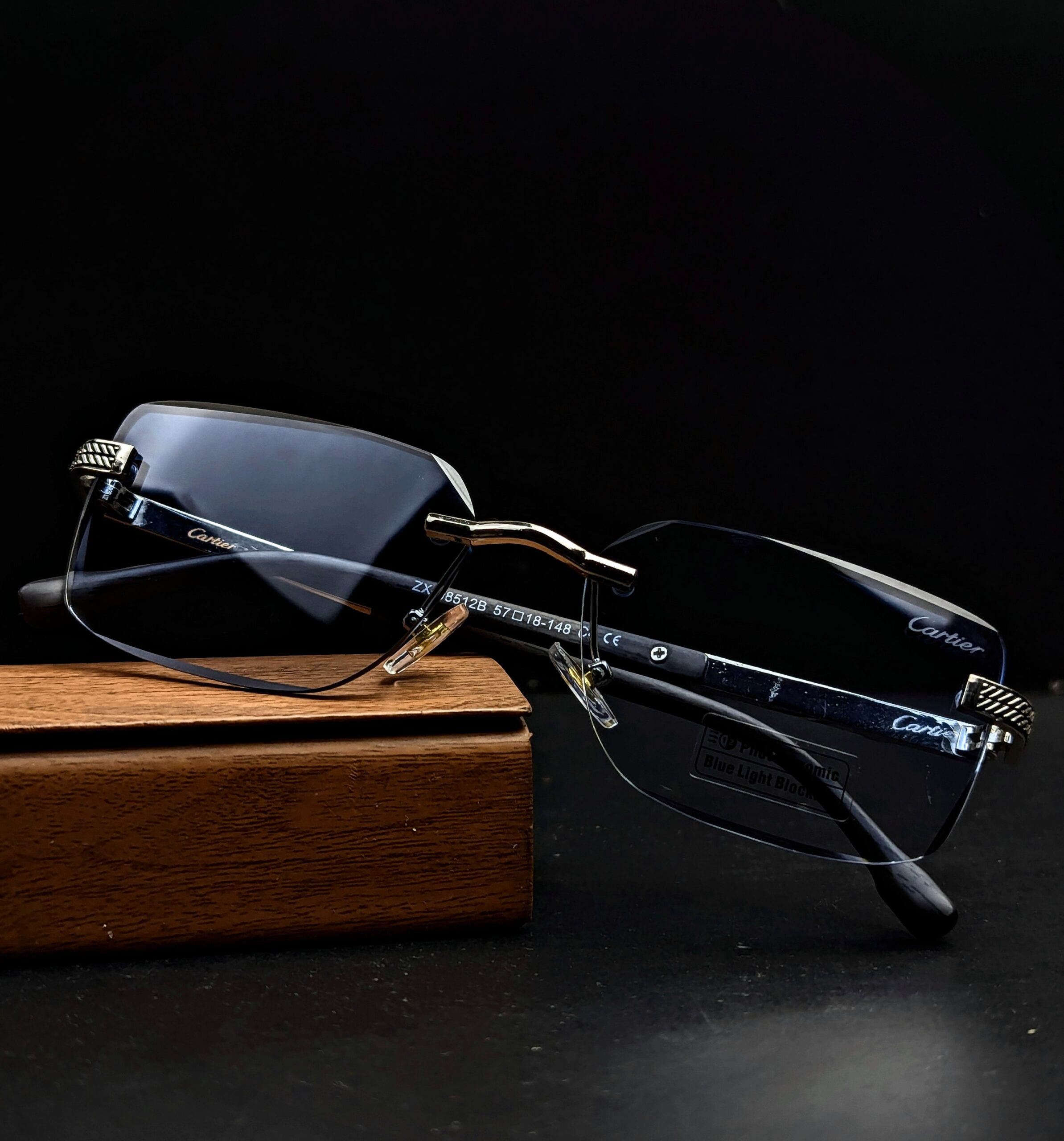 ~C A R T I E R~styles premium quality photocromic blue light blocking eyeglasses|👁️