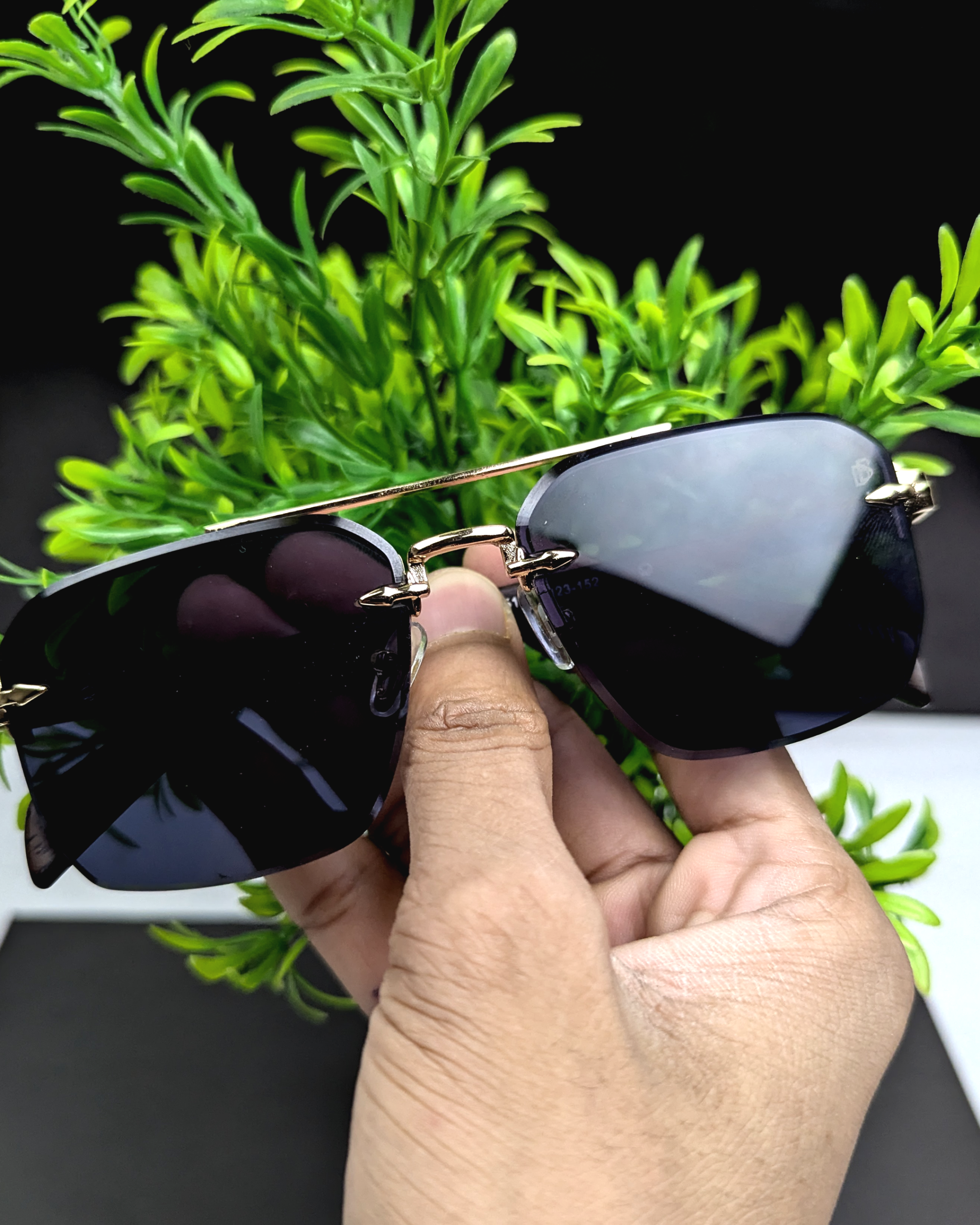 Maybach rimless sunglasses