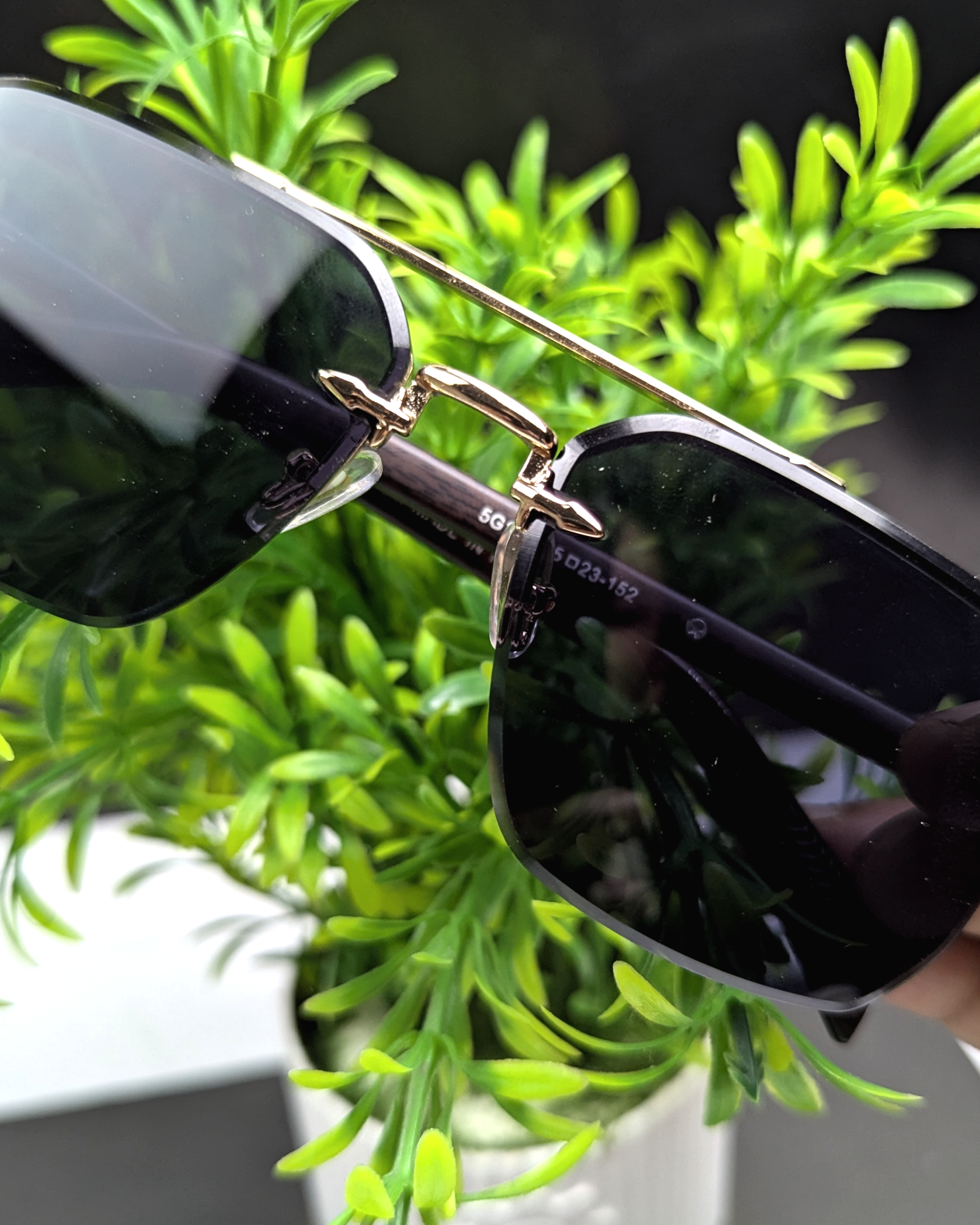Maybach rimless sunglasses - Image 4