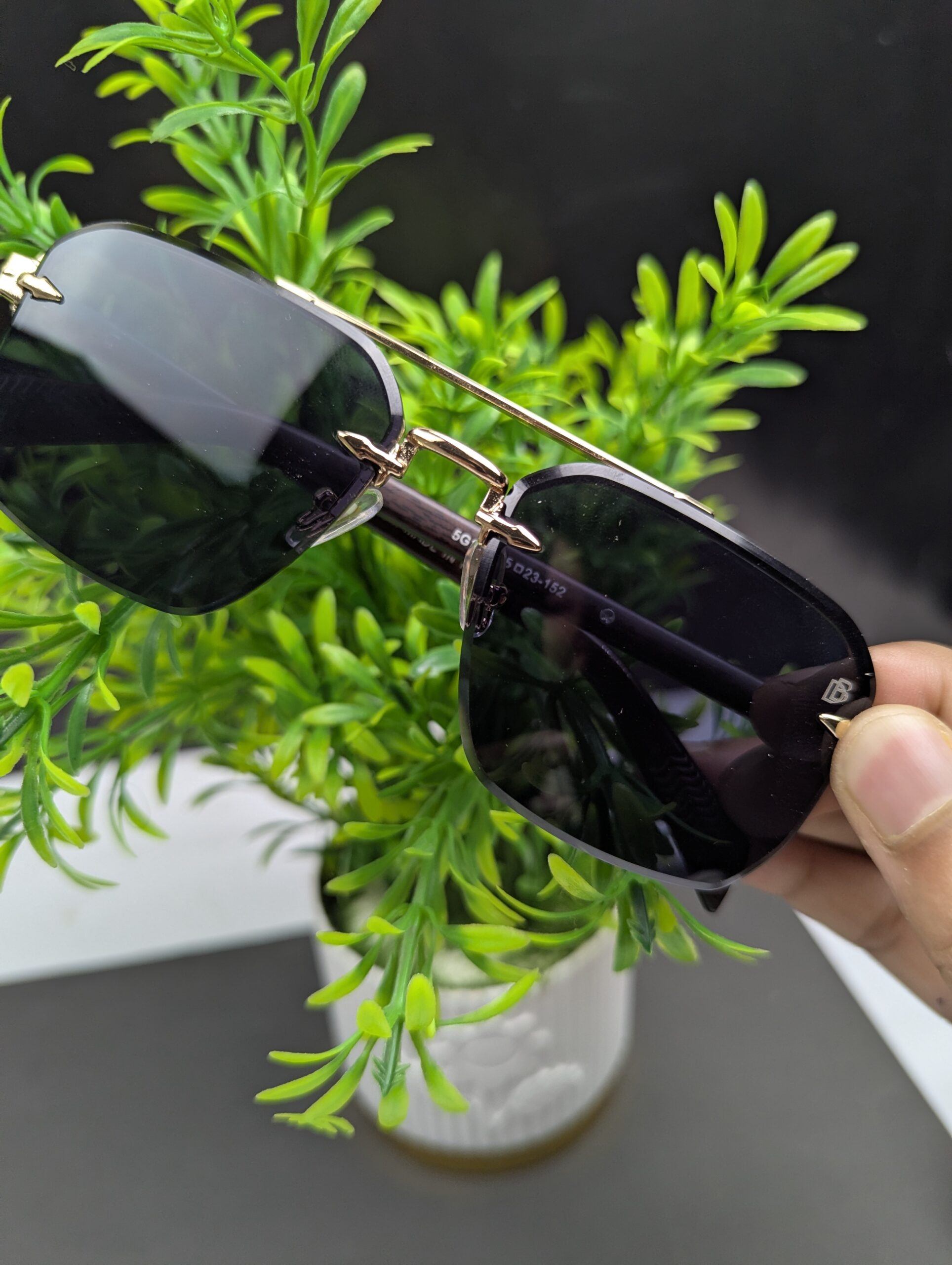 Maybach rimless sunglasses - Image 5