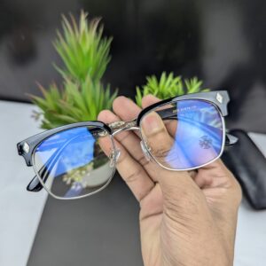 Stylish Black Frame Blue Light Blocking Eyeglasses / Eyewear