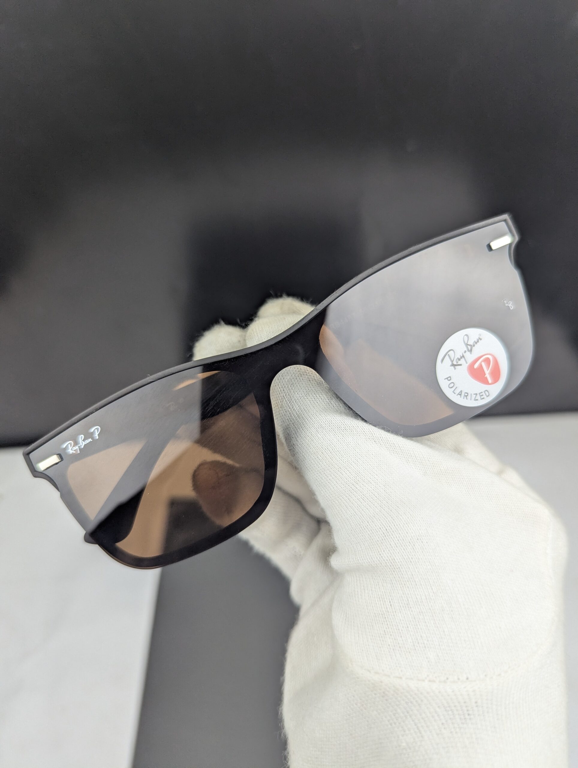 Classic Matte Black Polarized Square Sunglasses