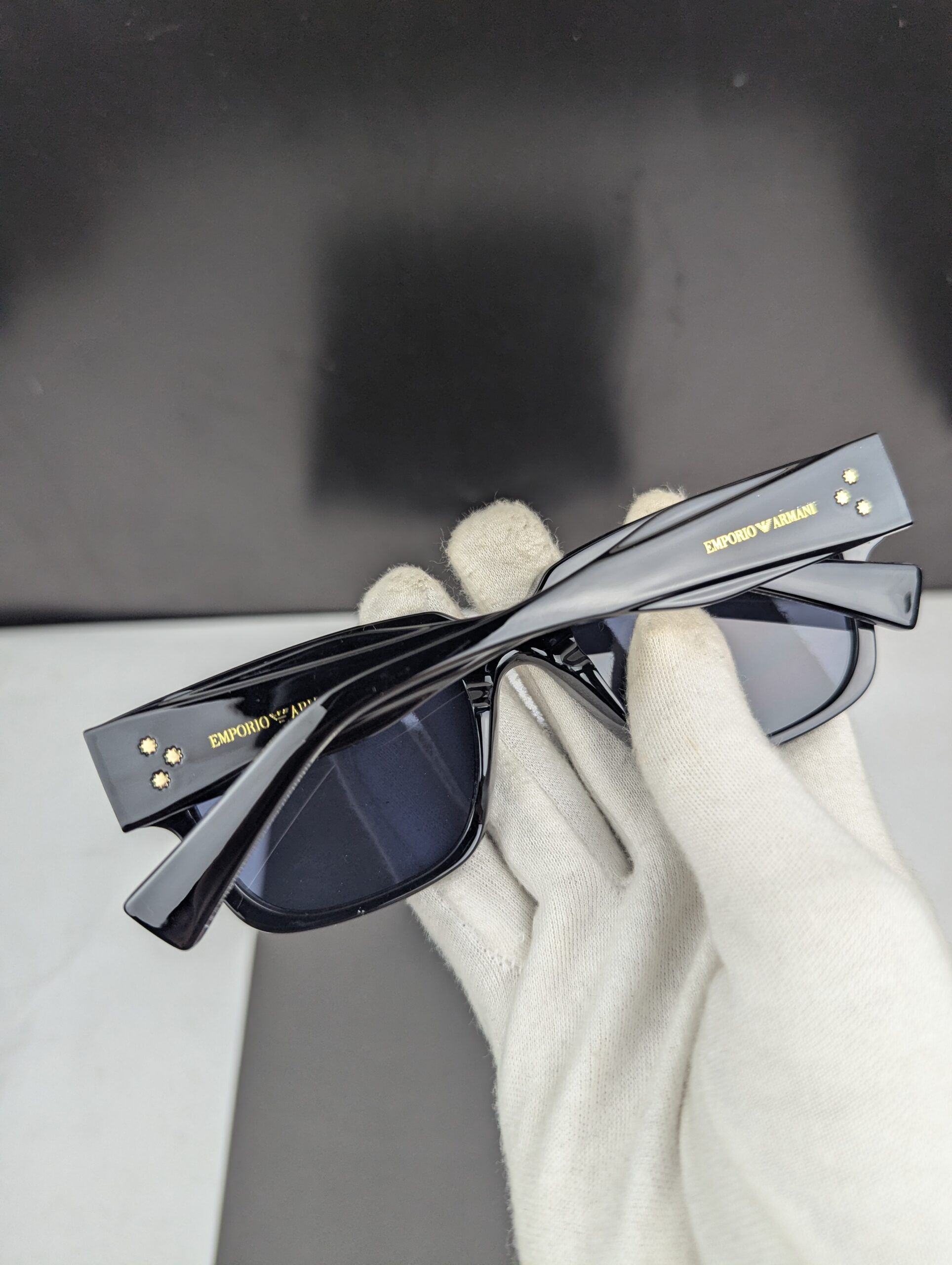 Premium Square Frame Emporio Armani Sunglasses - Image 5