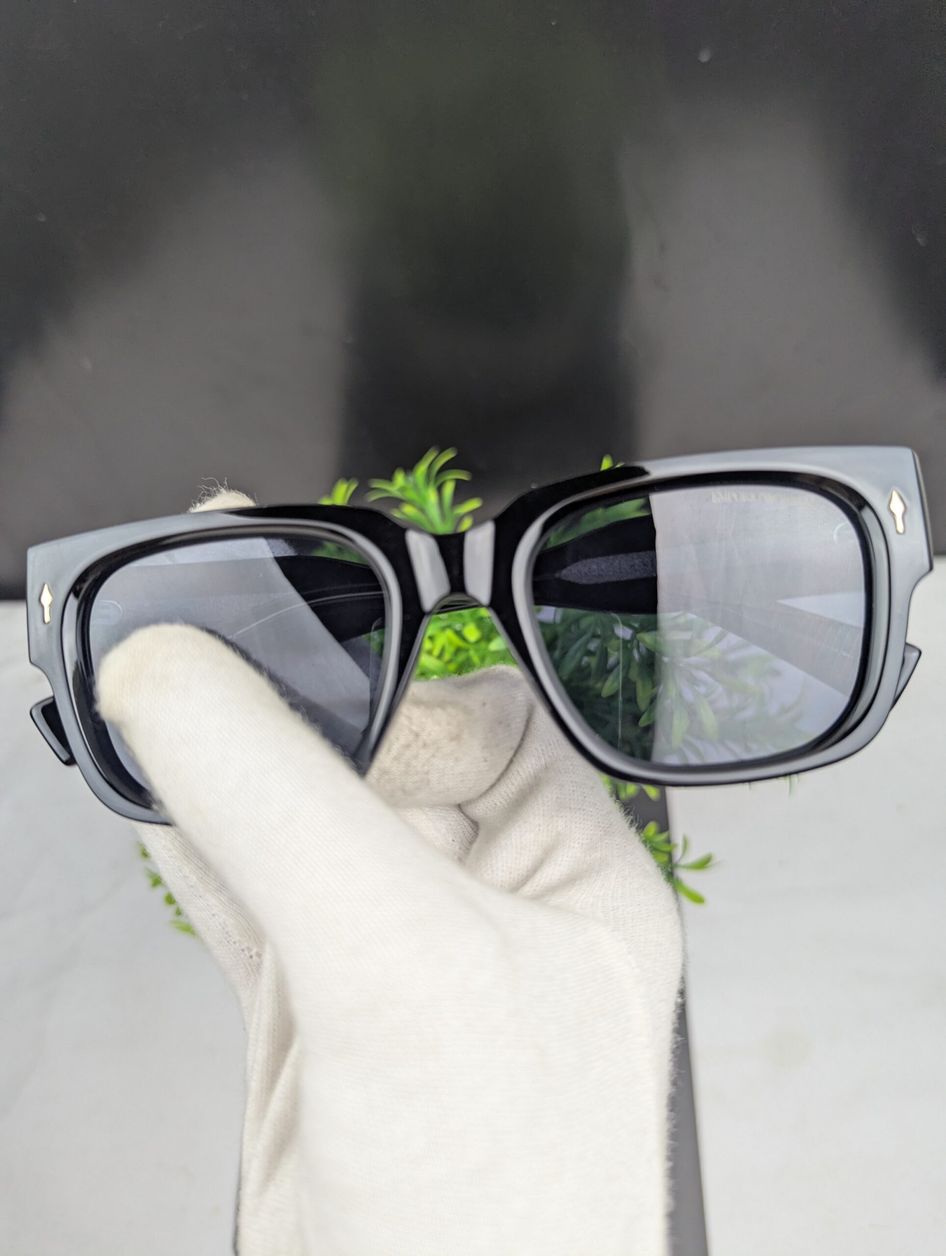 Premium Square Frame Emporio Armani Sunglasses - Image 2