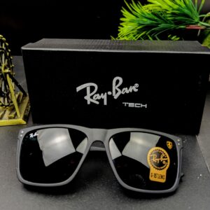 Ray-Ban Scuderia Ferrari Matte Black Square Sunglasses