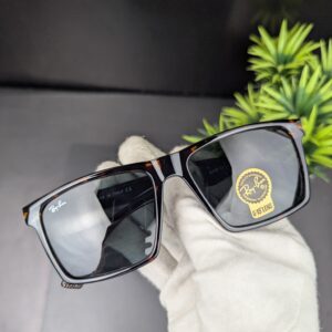 Ray-Ban Square Sunglasses - Tortoise Frame (G-15 Lens)
