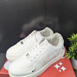Men's Premium White Classic Sneakers – Urban Streetwear Shoes