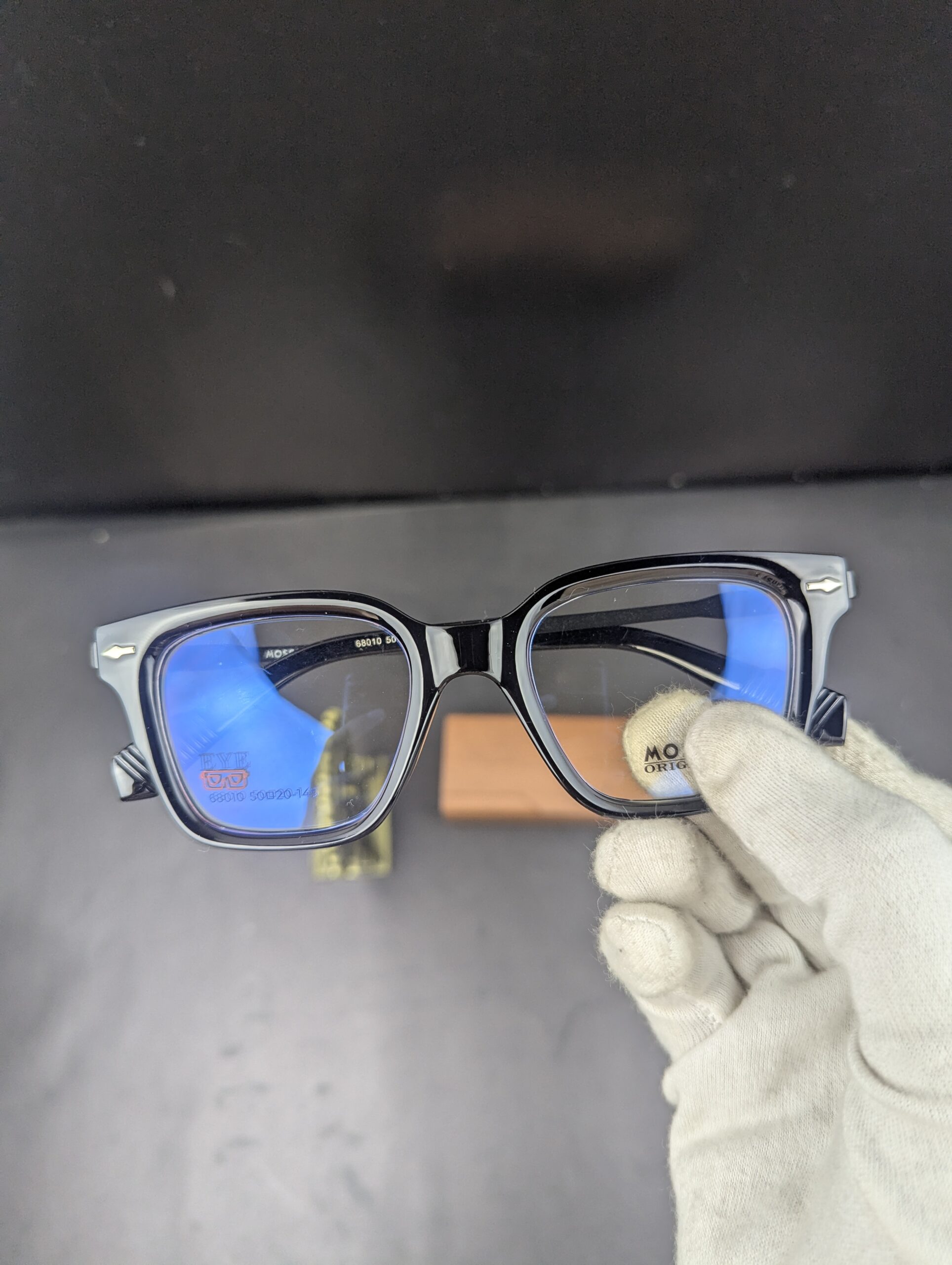 Classic Square Unisex Eyeglasses - Image 4